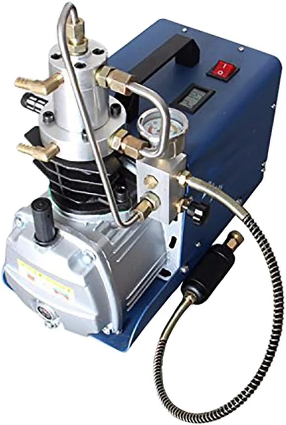 پمپ هوای برقی فشار قوی WWART کمپرسور PCP 300BAR 30MPA 4500PSI برای غواصی، آتش نشانی، پینت بال و تیراندازی PCP پمپ هوای برقی فشار قوی WWART کمپرسور PCP 300BAR 30MPA 4500PSI برای غواصی، آتش نشانی، پینت بال و تیراندازی PCP