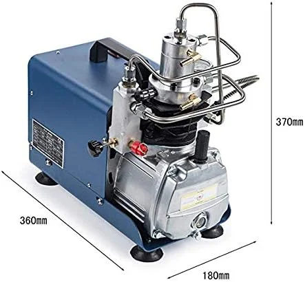 کمپرسور هوای فشار قوی GHQERTY با توقف خودکار، پمپ هوای برقی برای آتش نشانی، تشخیص نشتی، تست فشار