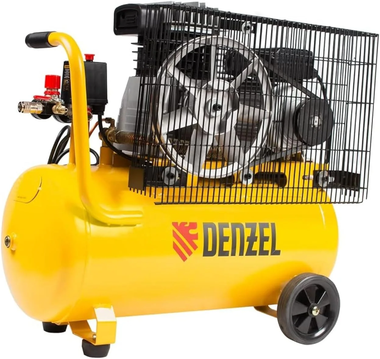 کمپرسور هوا تسمه ای BCI2300/50، 2.3 کیلووات، 50 لیتر، 400 لیتر در دقیقه// Denzel