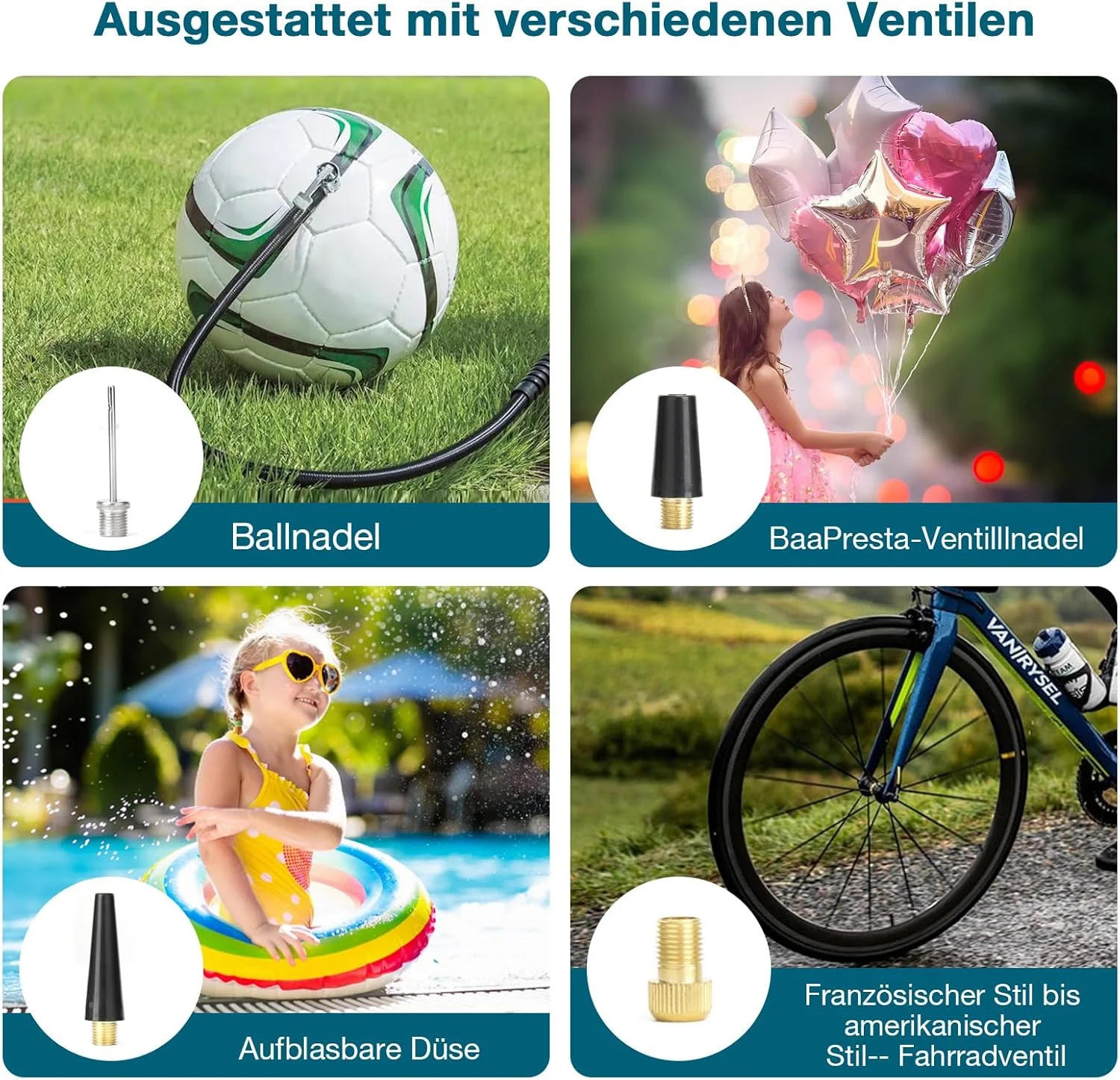 کمپرسور باتری Mucek برای بوش پروفشنال 18 ولت، 150 PSI/10.3 بار کمپرسور هوای قابل حمل، کمپرسور باتری ماشین با فشارسنج دیجیتال برای ماشین، موتور سیکلت، دوچرخه، توپ (بدون باتری)