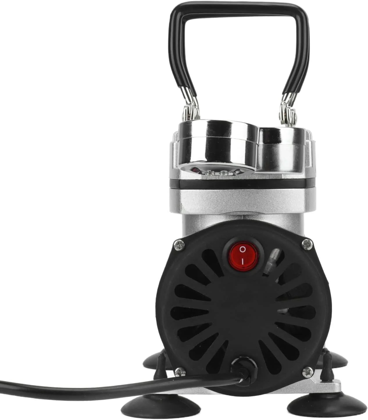 پمپ هوای خلاء بدون روغن ERTUUYD، کمپرسور هوای قابل حمل کوچک 1/4 اسب بخار با فشار بالا و جریان بزرگ برای مصارف خانگی پمپ هوای خلاء بدون روغن ERTUUYD، کمپرسور هوای قابل حمل کوچک 1/4 اسب بخار با فشار بالا و جریان بزرگ برای مصارف خانگی