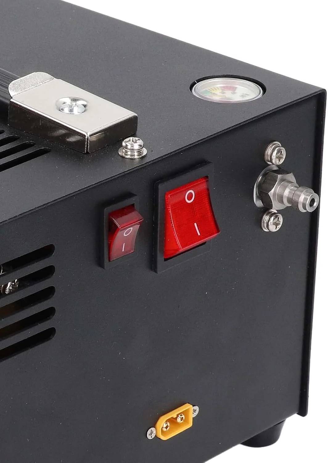 کمپرسور هوا، پمپ PCP، کمپرسور هوای DC12V PCP 30mpa با نمایشگر LED و خنک کننده فن برای تفنگ بادی و پینت بال