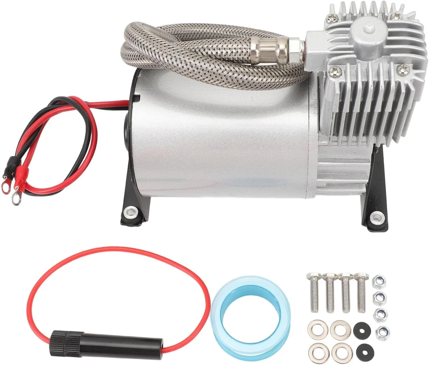 کمپرسور بادی شیپوری 150PSI پمپ هوای جایگزین کمپرسور شیپوری برای قطارها کامیون ها قایق های تفریحی DC 12V 24V