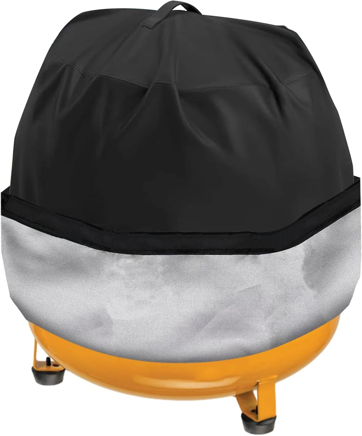 روکش مشکی برای کمپرسور هوا، روکش ضد گرد و غبار مناسب برای کمپرسور هوای پنکیکی قابل حمل 6 گالنی