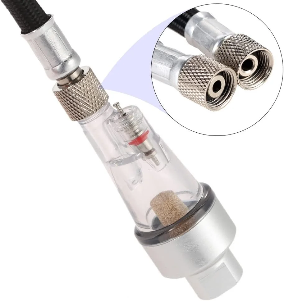 کمپرسور هوا ایربراش Weytoll، کیت کمپرسور هوا پمپ اسپری قابل حمل برای نقاشی هنری، کاردستی، اسپری کیک، مدل، ست ابزار ناخن ایر براش