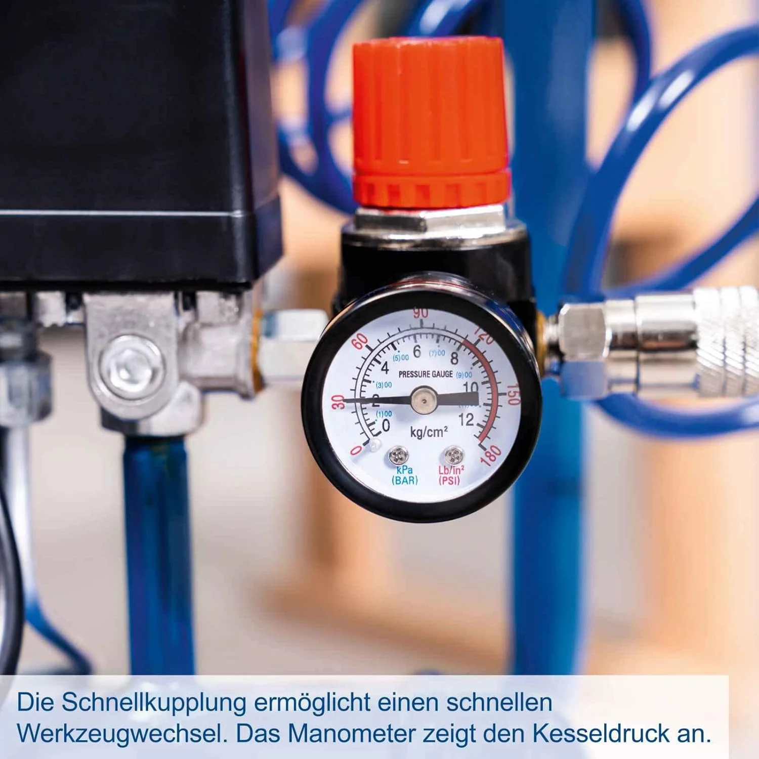 کمپرسور هوا شپباخ HC26 | قدرت مکش 220 لیتر در دقیقه | مخزن 24 لیتری | توان 1500 وات | فشار کاری 8 بار | روغن کاری شده و بادوام | شامل دسته و دستگاه محرک کمپرسور هوا شپباخ HC26 | قدرت مکش 220 لیتر در دقیقه | مخزن 24 لیتری | توان 1500 وات | فشار کاری 8 بار | روغن کاری شده و بادوام | شامل دسته و دستگاه محرک