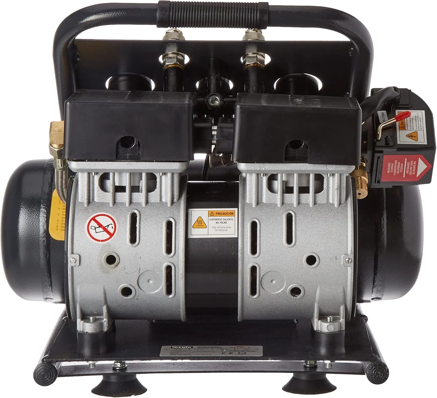 کمپرسور قابل حمل و کم صدا Cevik Pro | PRO6SILENT | بدون روغن و بدون نیاز به نگهداری | ماندگاری 5 ساله