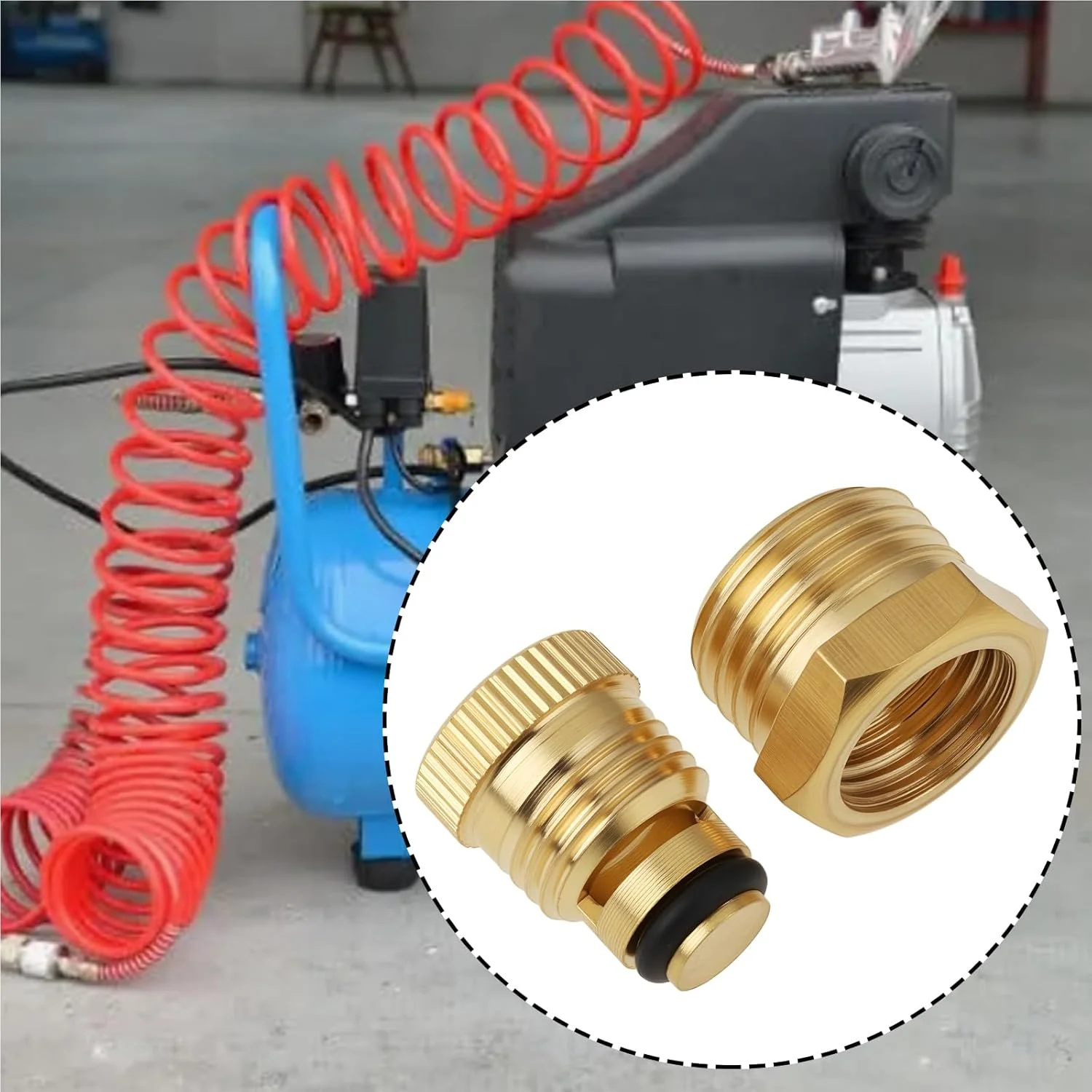 شیر تخلیه برنجی با رزوه نری G1/4 برای کمپرسور هوا، بسته 8 عددی شیر تخلیه برنجی با رزوه نری G1/4 برای کمپرسور هوا، بسته 8 عددی