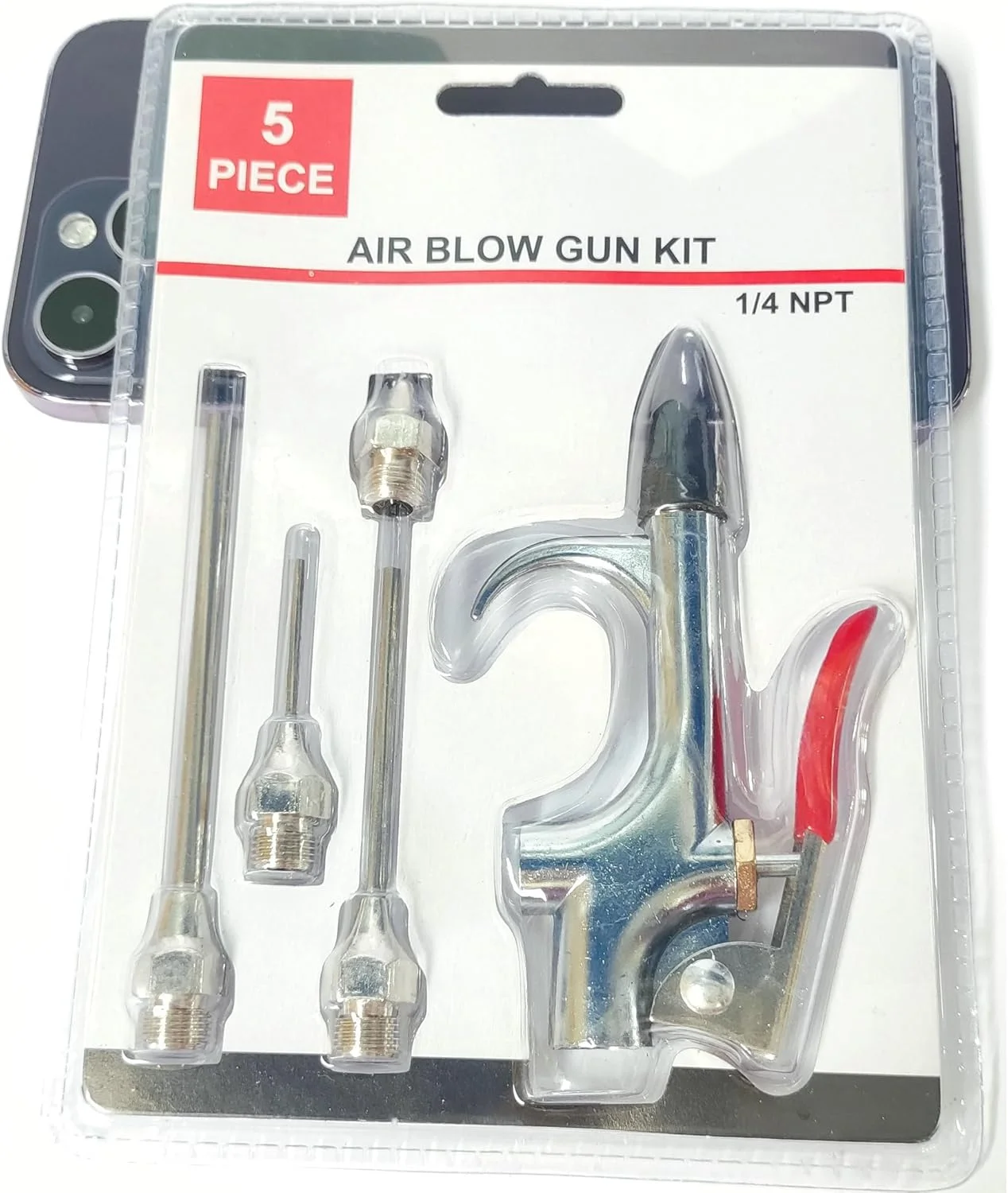 لوازم جانبی کمپرسور هوا آلیاژ روی YINSHIU، تفنگ های دمنده هوا، کیت ایربراش با کمپرسور، مجموعه های 5 تکه و 7 تکه موجود است (5)