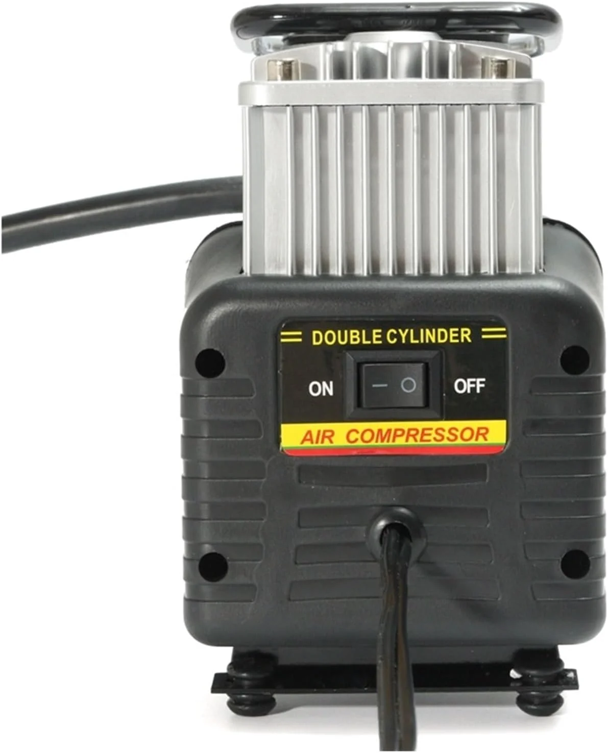 پمپ کمپرسور هوا ZDmalt 12V 150PSI 60L برای باد کردن لاستیک خودرو، کیت قابل حمل 4WD، پمپ فشار دو سیلندر، مجموعه ابزار