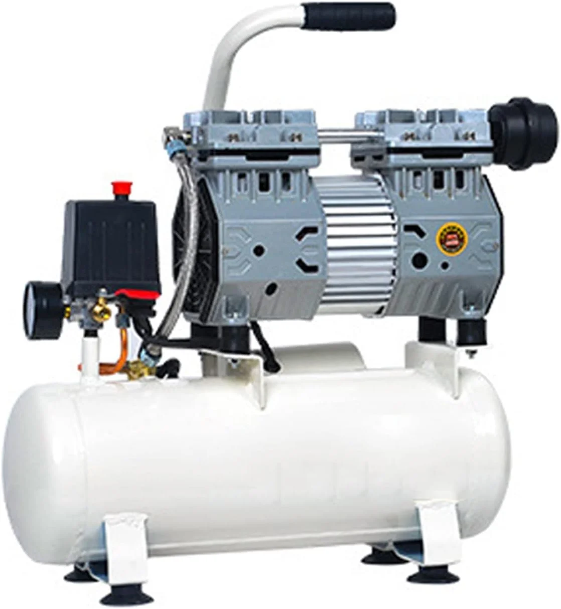 دستگاه کمپرسور هوای کوچک آزمایشگاه دندانپزشکی PEHUB مدل TG12-680-12L، کمپرسور هوای بی صدا