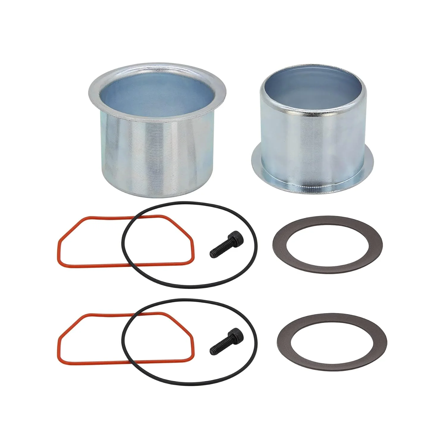 Thaekuns 2 عدد آستین سیلندر کمپرسور هوا K-0650 و کیت حلقه فشاری، کیت های خدمات کمپرسور هوا کابلی برای کمپرسور کابل Porter DeVilbiss Craftsman