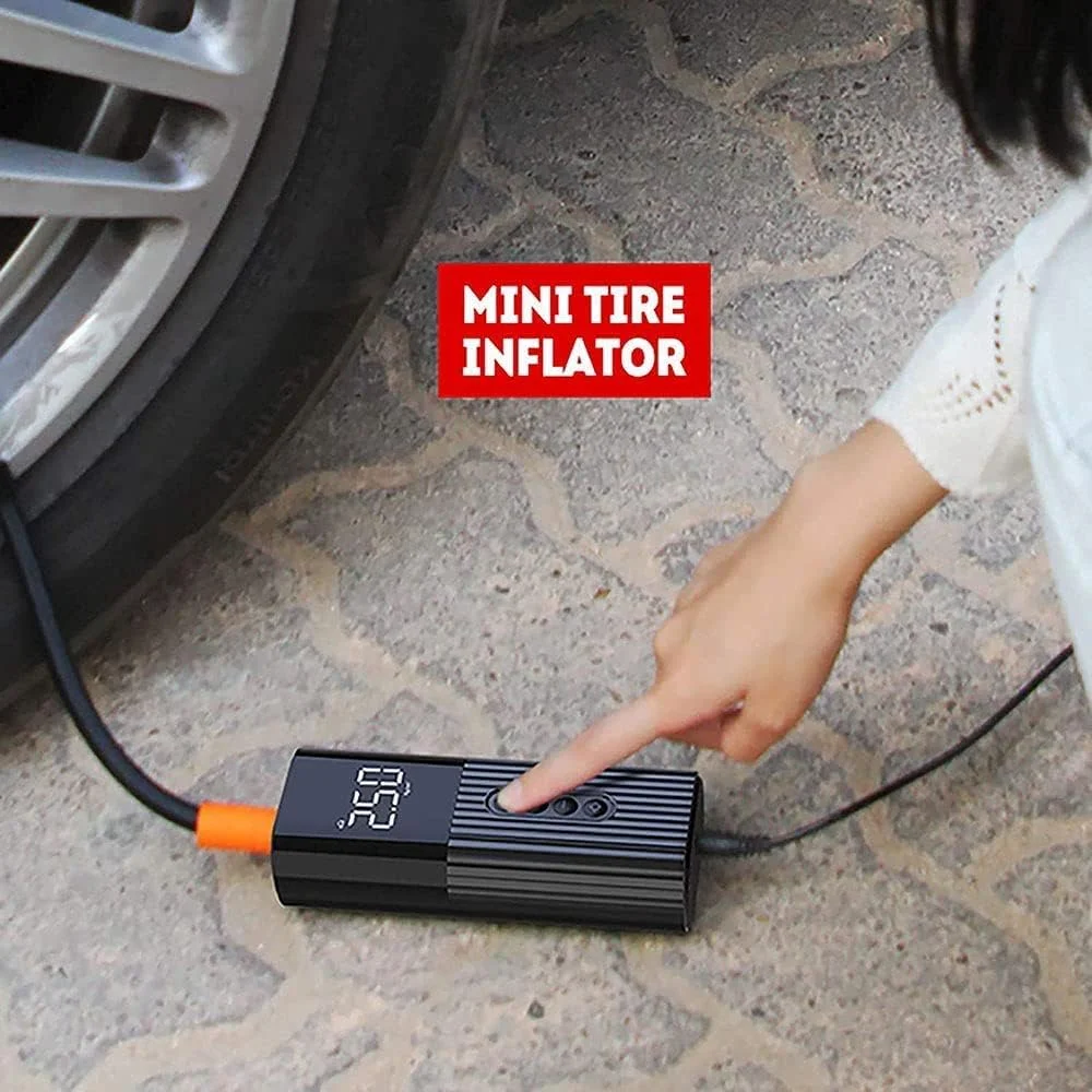 پمپ باد دیجیتال خودرو، کمپرسور هوا خانگی، پمپ باد برقی خودرو AC DC، کمپرسور هوای دیجیتال قابل حمل