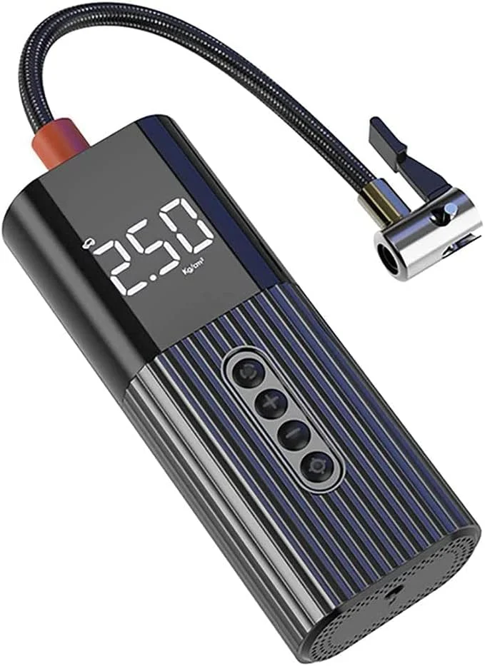 پمپ باد دیجیتال خودرو، کمپرسور هوا خانگی، پمپ باد برقی خودرو AC DC، کمپرسور هوای دیجیتال قابل حمل