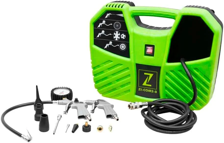 کمپرسور هوا زیپر 8 بار، 450x147x348