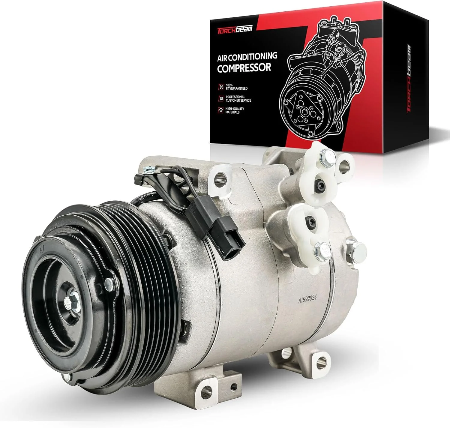 کمپرسور کولر خودرویی Torchbeam 198331 مناسب برای مزدا 6 مدل 2014-2021، مزدا 3 مدل 2012-2013 2.0L، مزدا 3 مدل 2014، مزدا CX-5 مدل 2019-2022 2.5T، جایگزین 141073NC, BFD161450, BFD161450A, CO29183C, CO29183F, CO29183X