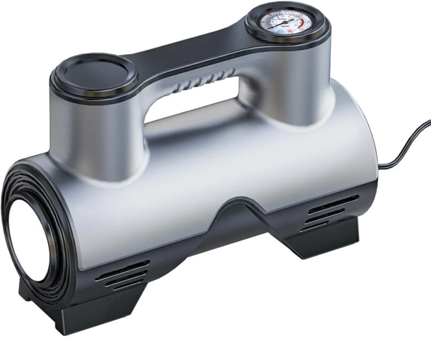 پمپ باد فندکی خودرو Morelian، کمپرسور هوای قابل حمل، پمپ تایر خودرو با چراغ LED، خاموش شدن خودکار، 3 نازل، کمپرسور هوا برای توپ، موتور، دوچرخه و خودرو