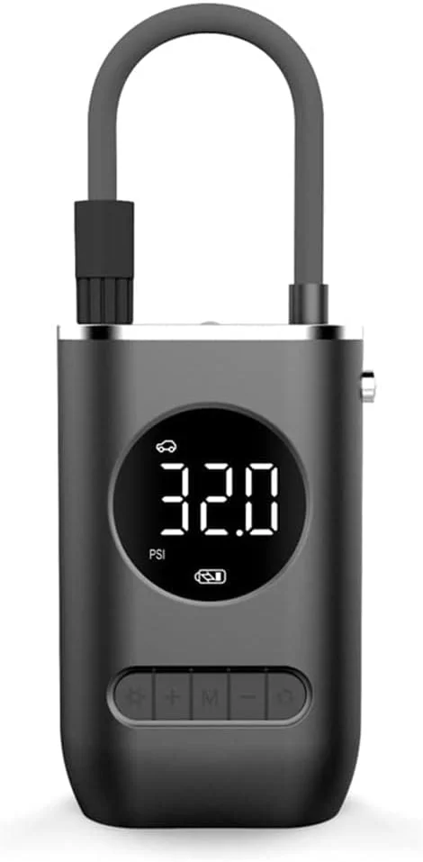 کمپرسور باد خودرو، پمپ باد تایر خودرو، موتور سیکلت، تایر دوچرخه دیجیتال بادی مینی قابل حمل برقی اتوماتیک