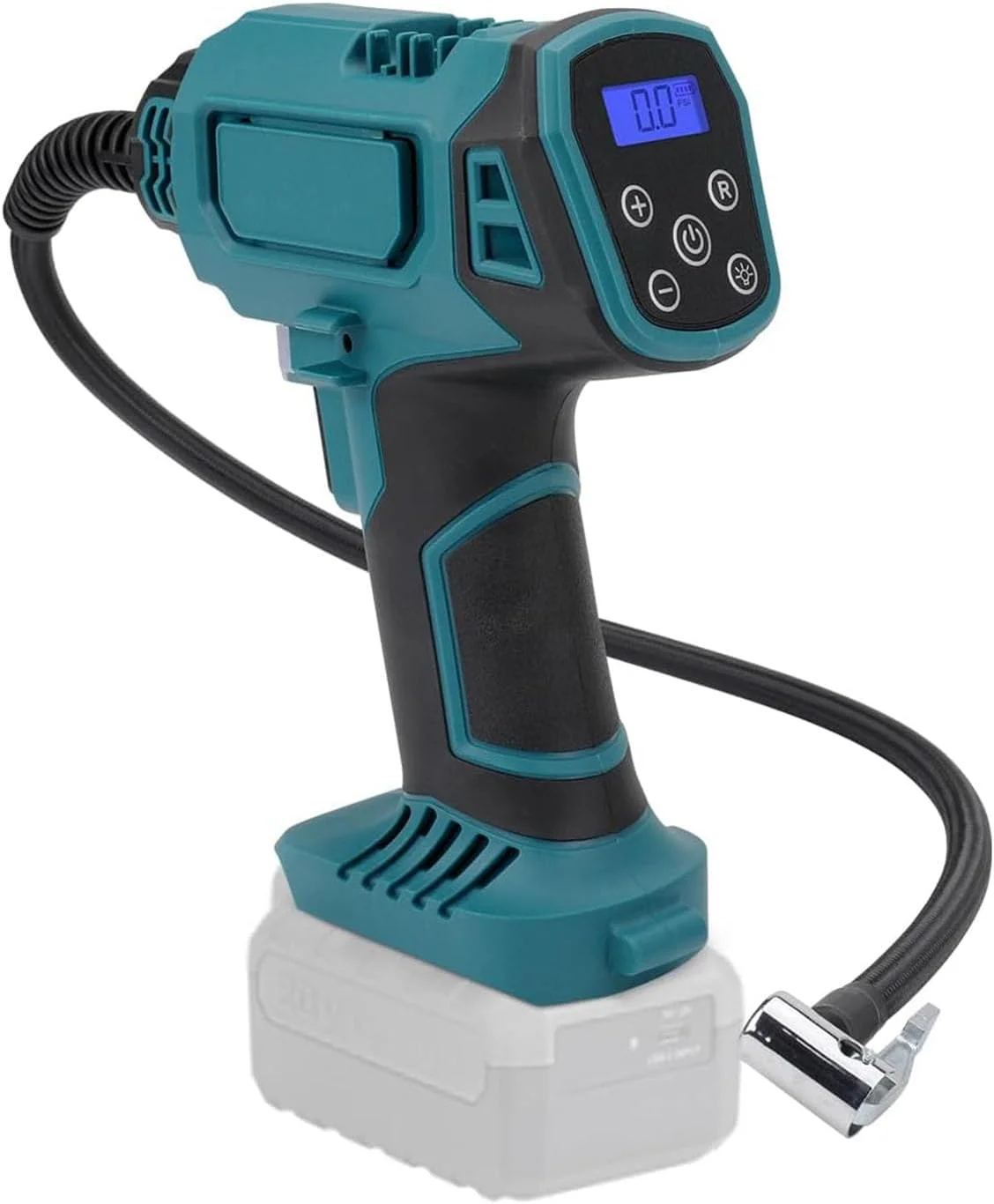 پمپ باد تایر Gearwell، پمپ هوای دیجیتال 120PSI، کمپرسور هوای قابل حمل بی سیم برای تایرهای خودرو BL1820 BL1830 BL1840 BL1850 BL1860 پمپ باد تایر Gearwell، پمپ هوای دیجیتال 120PSI، کمپرسور هوای قابل حمل بی سیم برای تایرهای خودرو BL1820 BL1830 BL1840 BL1850 BL1860