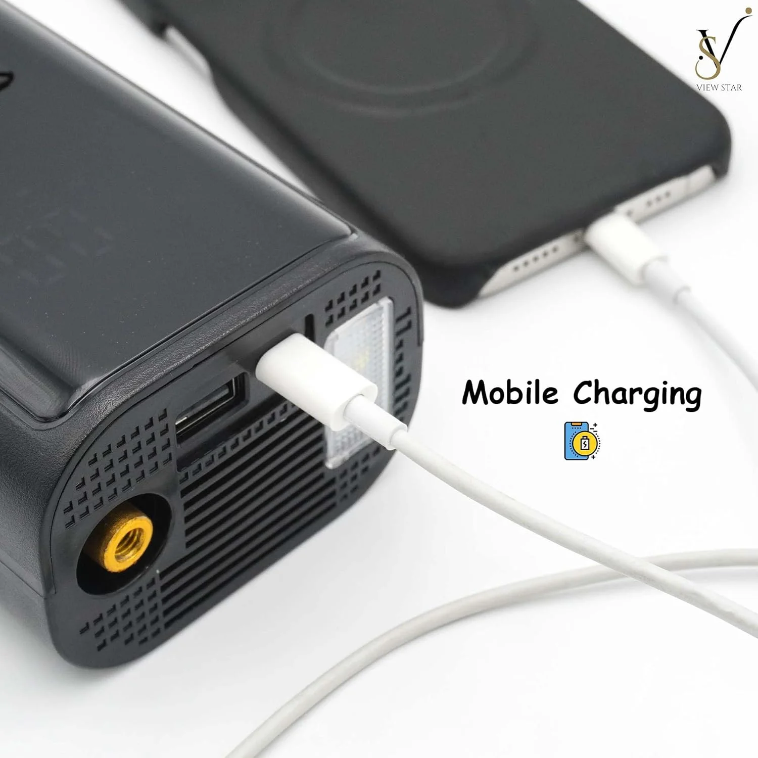 تلمبه باد قابل حمل و سنگین Viewstar برای خودرو و دوچرخه - کمپرسور هوا با شلنگ افزایش طول، کیت اسپری و تعمیر - صفحه نمایش دیجیتال و خاموش شدن خودکار تلمبه باد قابل حمل و سنگین Viewstar برای خودرو و دوچرخه - کمپرسور هوا با شلنگ افزایش طول، کیت اسپری و تعمیر - صفحه نمایش دیجیتال و خاموش شدن خودکار