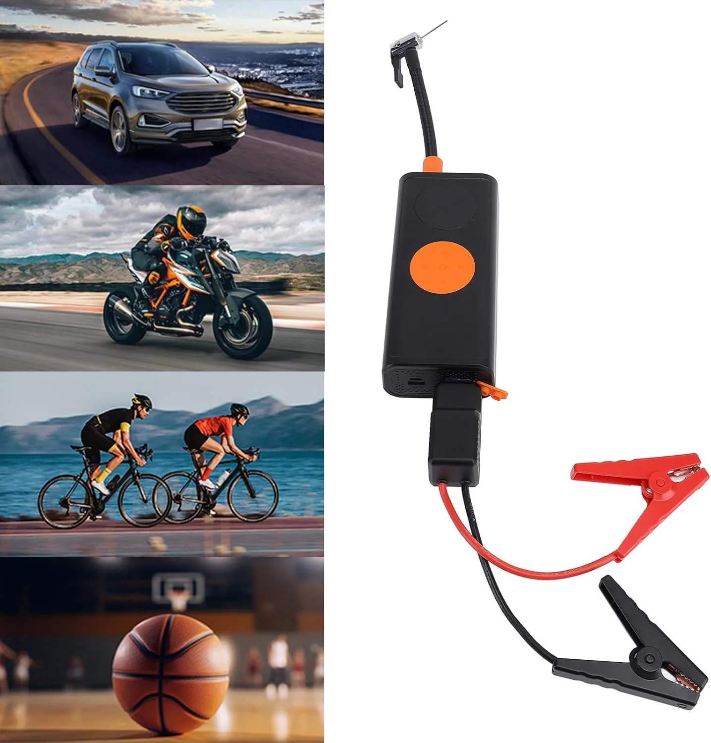 پمپ باد شارژی Gearwell، پمپ باد دیجیتال، کمپرسور هوای قابل حمل، پمپ باد تایر دوچرخه موتور سیکلت ماشین، پمپ باد چراغ اضطراری برای توپ و لاستیک خودرو پمپ باد شارژی Gearwell، پمپ باد دیجیتال، کمپرسور هوای قابل حمل، پمپ باد تایر دوچرخه موتور سیکلت ماشین، پمپ باد چراغ اضطراری برای توپ و لاستیک خودرو