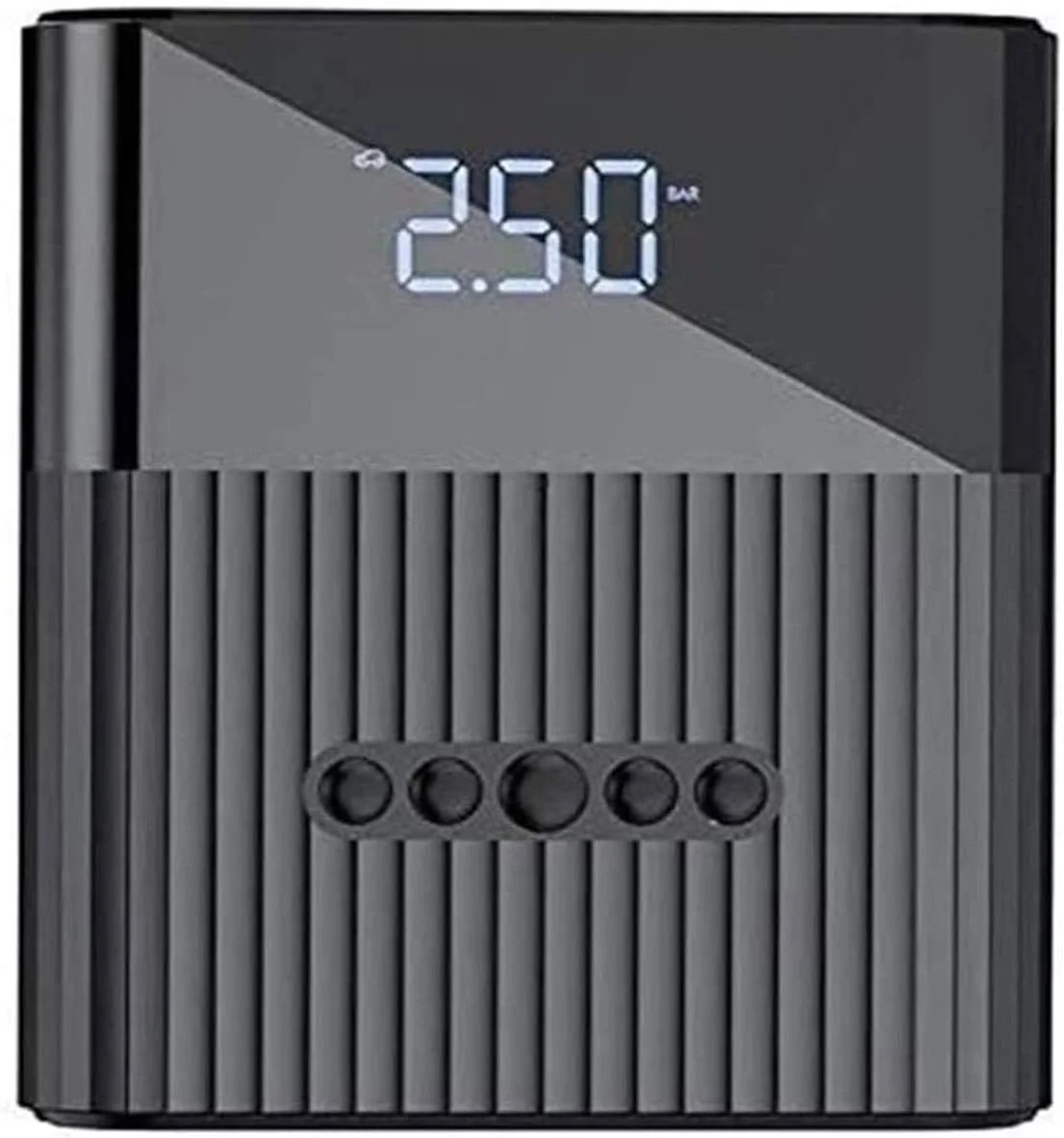 کمپرسور هوای دیجیتال برای خودرو، پمپ اتوماتیک، پمپ باد قابل حمل تایر با چراغ LED، DC 12 ولت