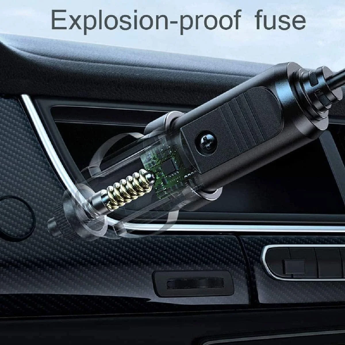 پمپ باد برقی دوچرخه، کمپرسور هوای قابل حمل خودرو، 40 دقیقه زمان کار مداوم و چراغ LED، پمپ کمپرسور هوا 71 PSI 12V