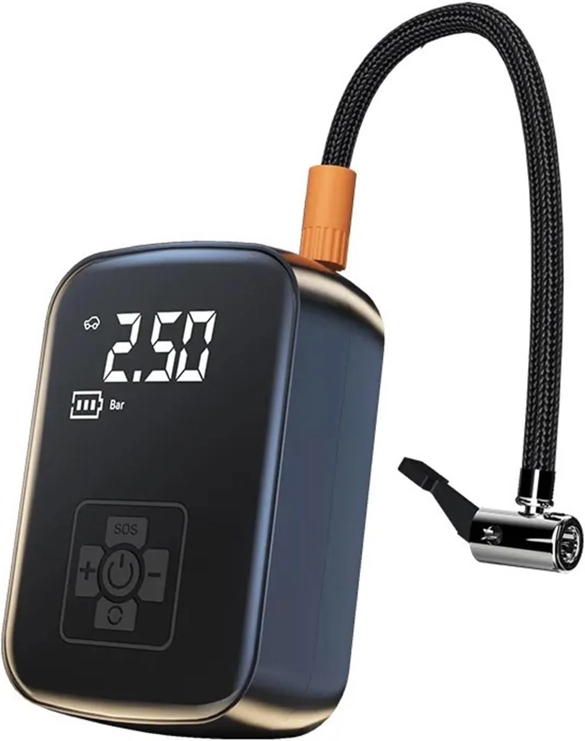 کمپرسور هوای قابل حمل برقی 150PSI برای خودرو، دوچرخه، موتور سیکلت، پمپ باد تایر (رنگ: مدل سیم دار) (مدل سیم دار)