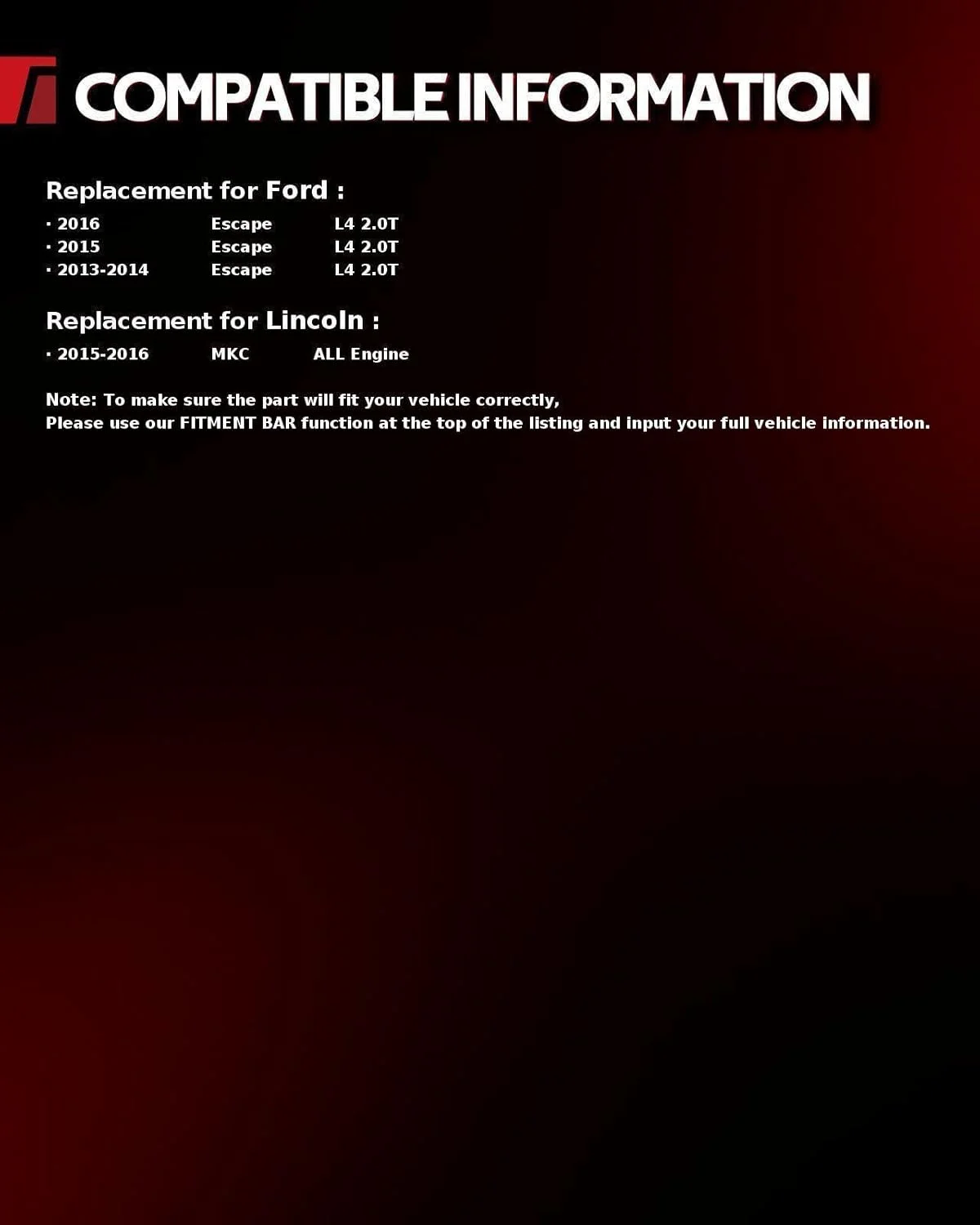 کیت کمپرسور کولر خودرو Torchbeam 198360 مناسب برای فورد Escape 2013-2016 2.0T و لینکلن MKC 2015-2016، جایگزین CV6Z19703Y, YCC363, YCC462, 274622, A74622, 140936NC, AC1207662, CO29123C