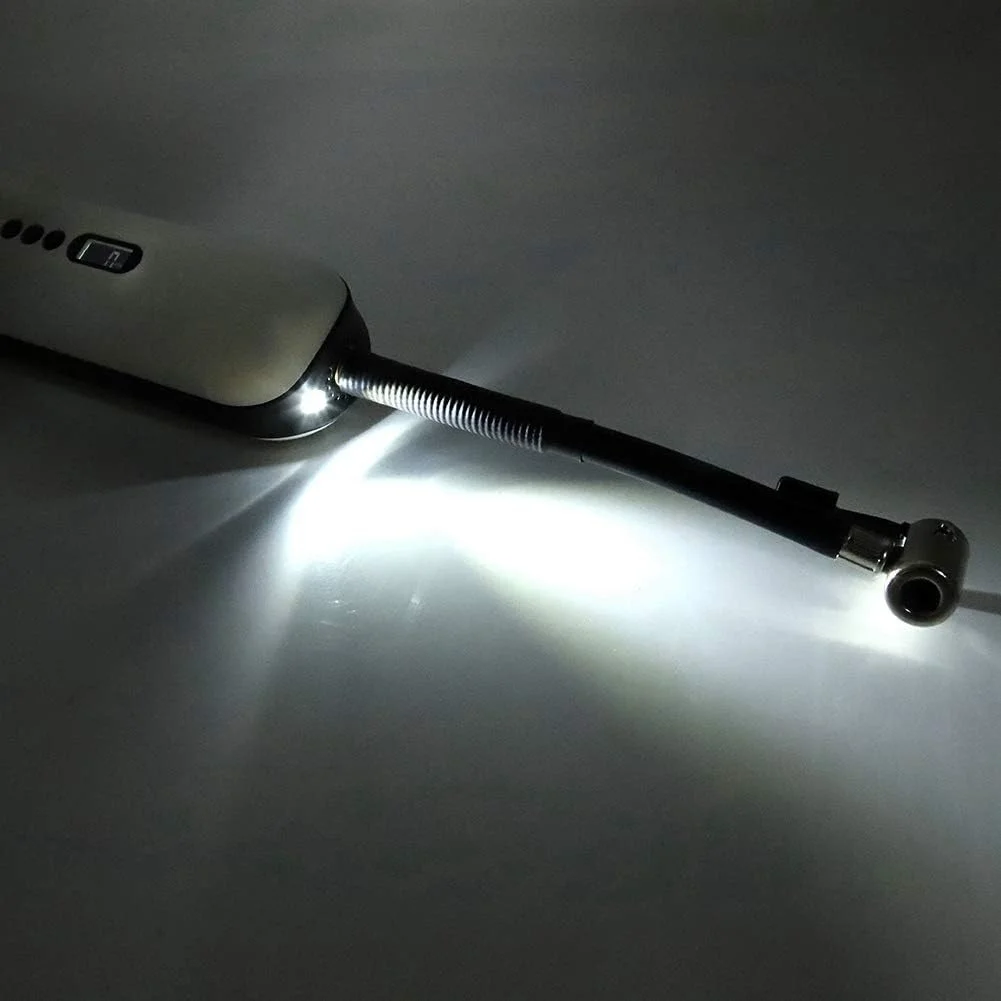 پمپ کمپرسور هوای مینی خودرو هوشمند 12 ولت Starrypxl با شارژ USB، پمپ باد برقی تایر با طراحی فشرده قابل حمل برای باد کردن سریع و کمک اضطراری کنار جاده