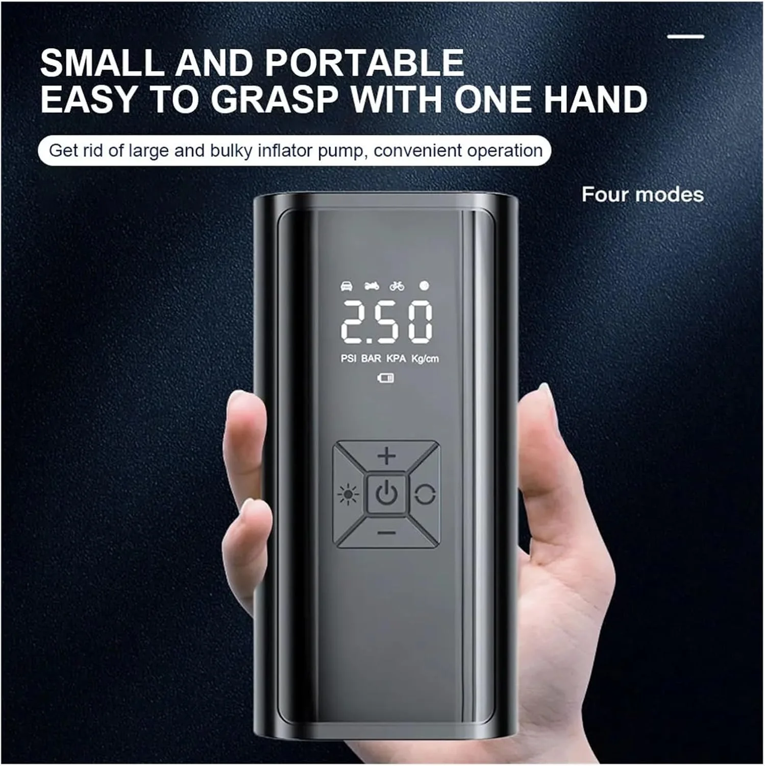 کمپرسور هوای قابل حمل خودرو 6000mAh، پمپ باد برقی سیمی/بی سیم 12 ولت 150PSI برای توپ، دوچرخه، موتورسیکلت و خودرو (رنگ: سیمی) (بی سیم) کمپرسور هوای قابل حمل خودرو 6000mAh، پمپ باد برقی سیمی/بی سیم 12 ولت 150PSI برای توپ، دوچرخه، موتورسیکلت و خودرو (رنگ: سیمی) (بی سیم)