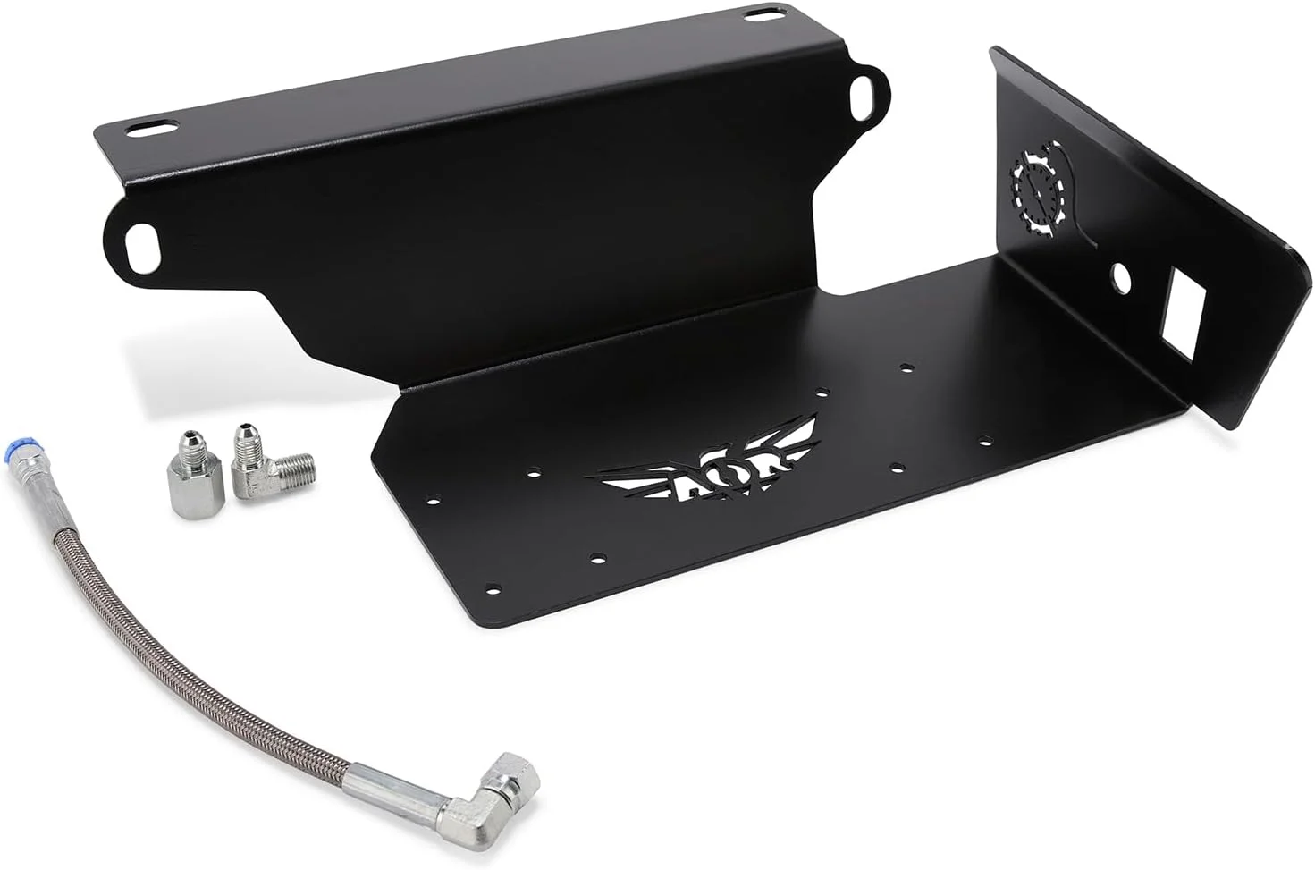 براکت نصب کمپرسور ARB دو پیستونه AOR با کیت شلنگ بافته شده استیل ضد زنگ برای INEOS Grenadier مدل 2022-2025، سمت سرنشین - فولاد با پوشش پودری سنگین - نصب مستقیم با پیچ براکت نصب کمپرسور ARB دو پیستونه AOR با کیت شلنگ بافته شده استیل ضد زنگ برای INEOS Grenadier مدل 2022-2025، سمت سرنشین - فولاد با پوشش پودری سنگین - نصب مستقیم با پیچ