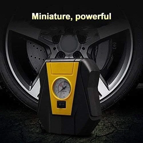 پمپ باد تایر، کمپرسور هوای برقی قابل حمل خودرو، پمپ تایر خودرو، تشخیص فشار تایر