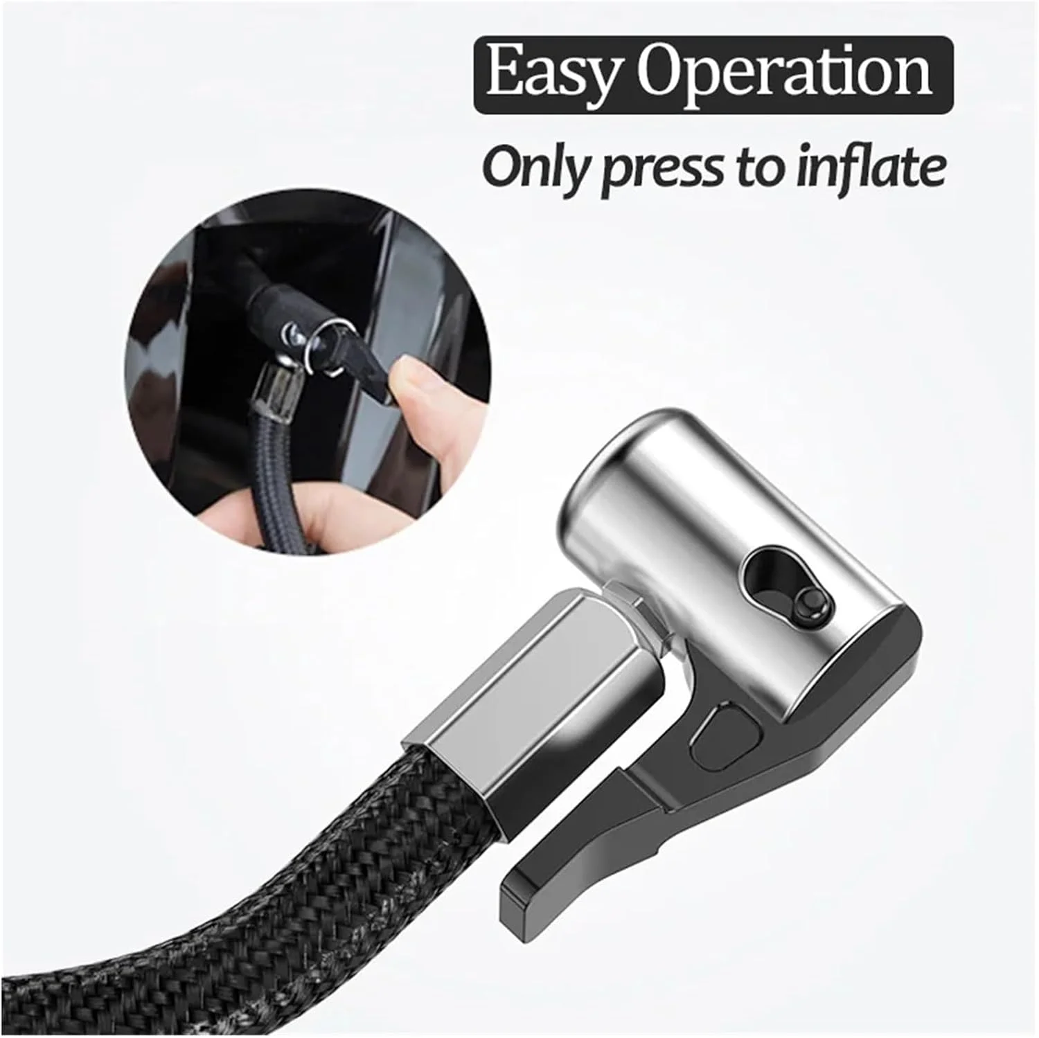 پمپ باد فندکی 12 ولت خودرو، پمپ دیجیتال و آنالوگ با فشارسنج برای لاستیک خودرو، دوچرخه، و سایر وسایل بادی (رنگ: دیجیتال 150psi) (عقربه ای 100psi) پمپ باد فندکی 12 ولت خودرو، پمپ دیجیتال و آنالوگ با فشارسنج برای لاستیک خودرو، دوچرخه، و سایر وسایل بادی (رنگ: دیجیتال 150psi) (عقربه ای 100psi)