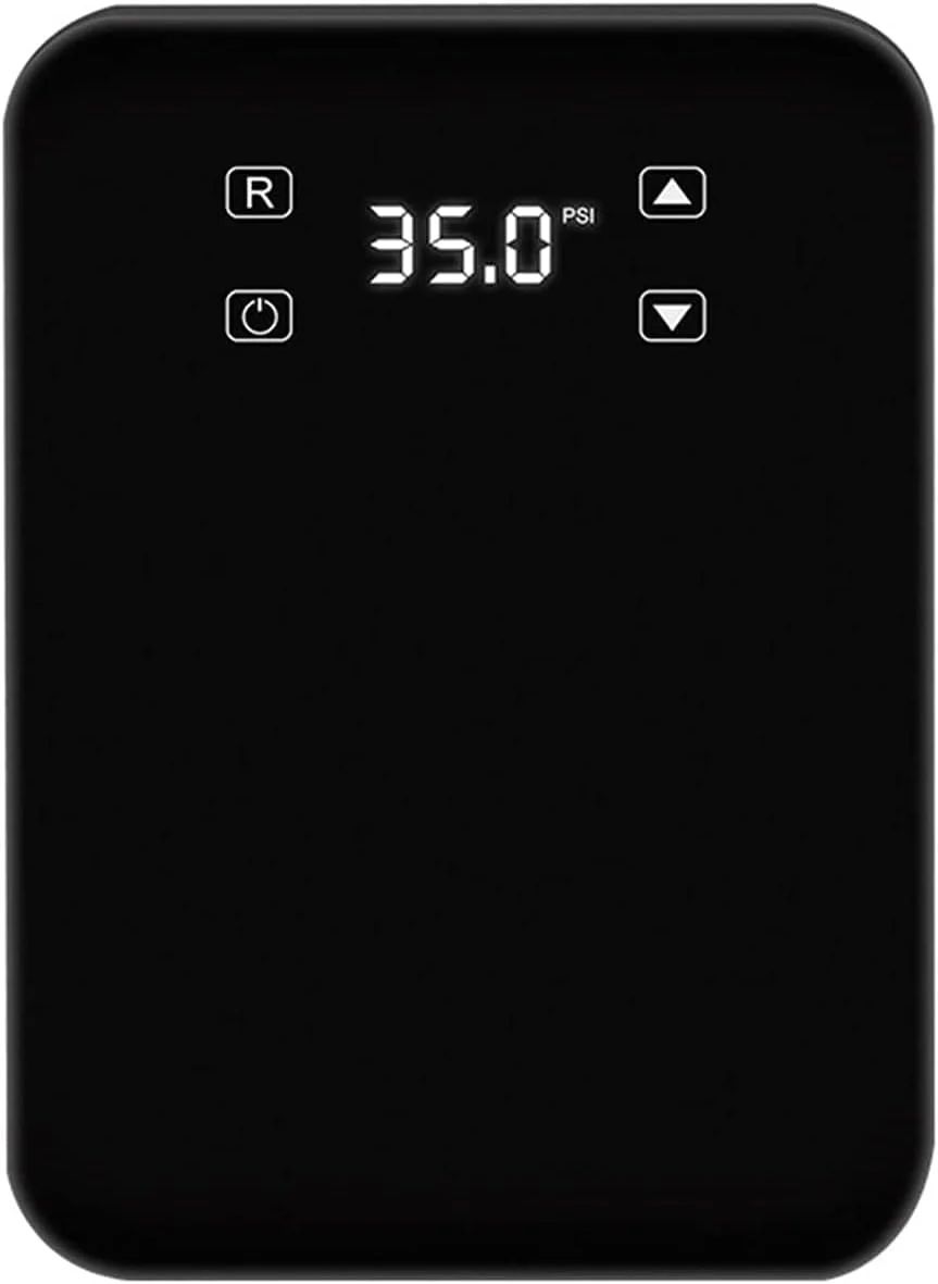 پمپ باد دیجیتال خودرو، کمپرسور هوای هوشمند خودرو با صفحه لمسی 120 وات، پمپ بادی تایر قابل حمل 12 ولت با نمایشگر LED برای تایرهای خودرو