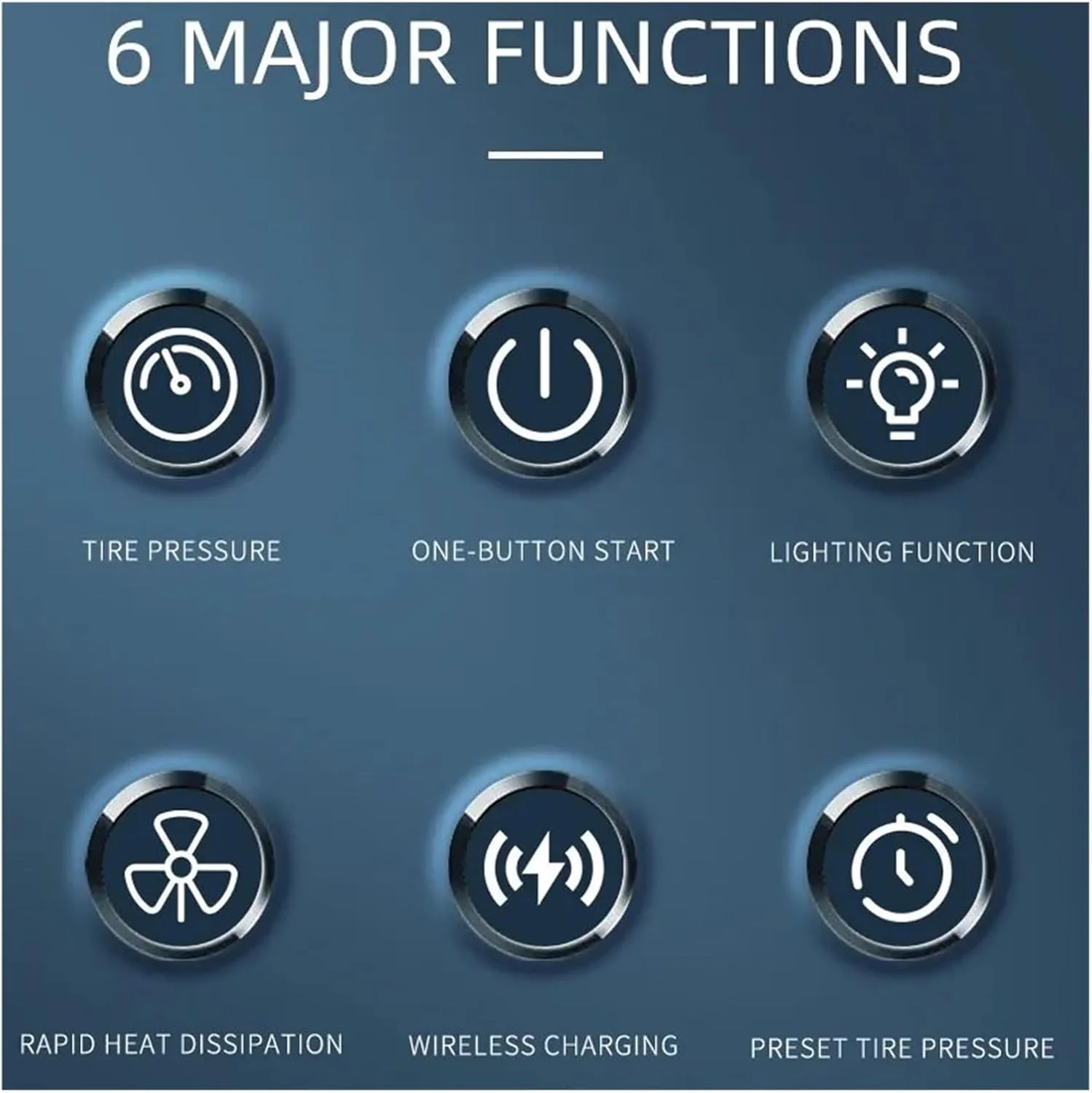 پمپ باد برقی خودرو 70 وات بی سیم/سیمی، کمپرسور هوای قابل حمل برای لاستیک خودرو، پمپ باد دیجیتال اتوماتیک (رنگ: مدل بی سیم) (مدل سیمی)
