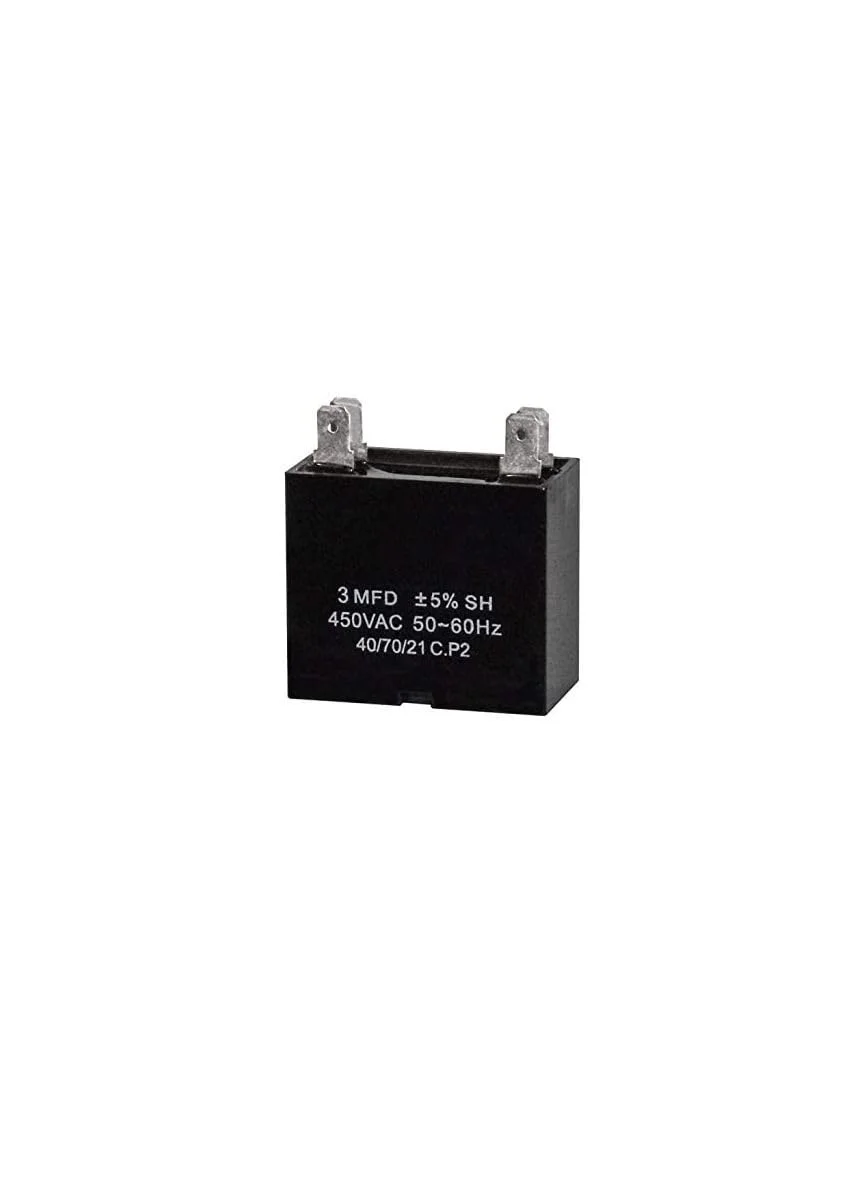 خازن گرد 2 پین با محفظه آلومینیومی مقاوم در برابر ترکیدگی برای کمپرسور موتور AC مدل 86598-UT-1624