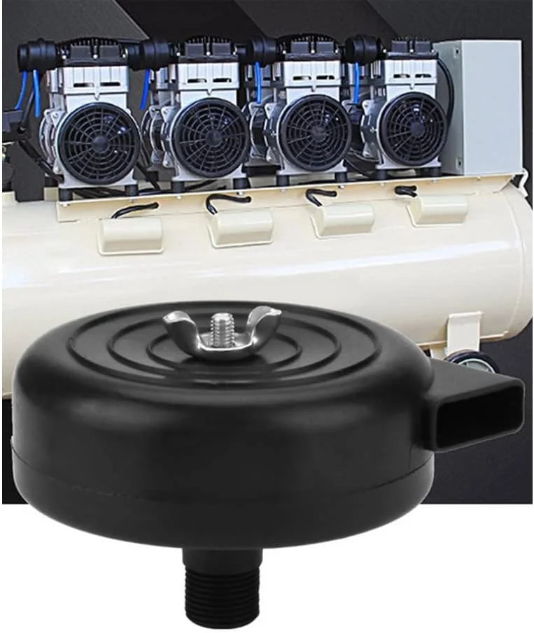 صدا خفه کن ورودی هوا 16 میلی متری 3/8PT، قطعات جایگزین فیلتر صدا خفه کن برای کمپرسور پیستونی، قطعه یدکی برای کمپرسور هوا صدا خفه کن ورودی هوا 16 میلی متری 3/8PT، قطعات جایگزین فیلتر صدا خفه کن برای کمپرسور پیستونی، قطعه یدکی برای کمپرسور هوا