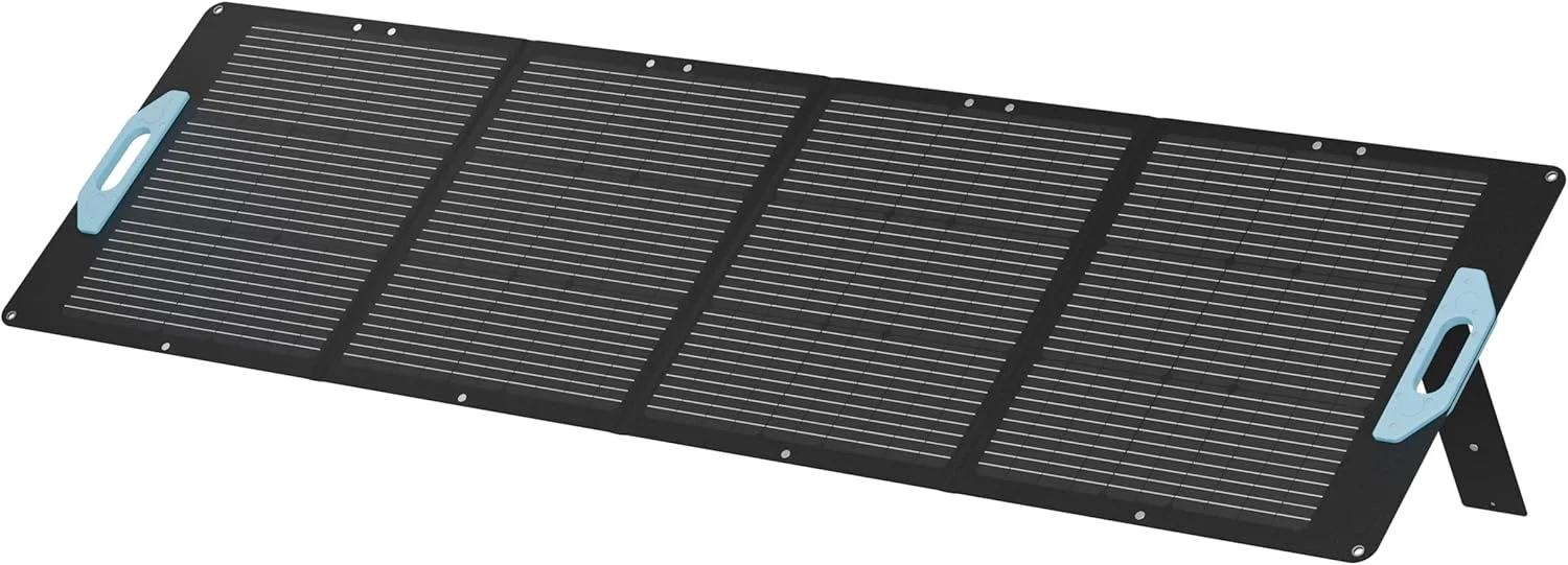 پنل خورشیدی 200 واتی مونوکریستال تاشو و قابل حمل پاورولوژی، ضد آب IP67، نرخ تبدیل انرژی بالا 23.5٪، شارژر فضای باز با USB-A (QC 3.0) + USB-C، شامل کابل 50 سانتی متری MC4 به XT60 - مشکی پنل خورشیدی 200 واتی مونوکریستال تاشو و قابل حمل پاورولوژی، ضد آب IP67، نرخ تبدیل انرژی بالا 23.5٪، شارژر فضای باز با USB-A (QC 3.0) + USB-C، شامل کابل 50 سانتی متری MC4 به XT60 - مشکی