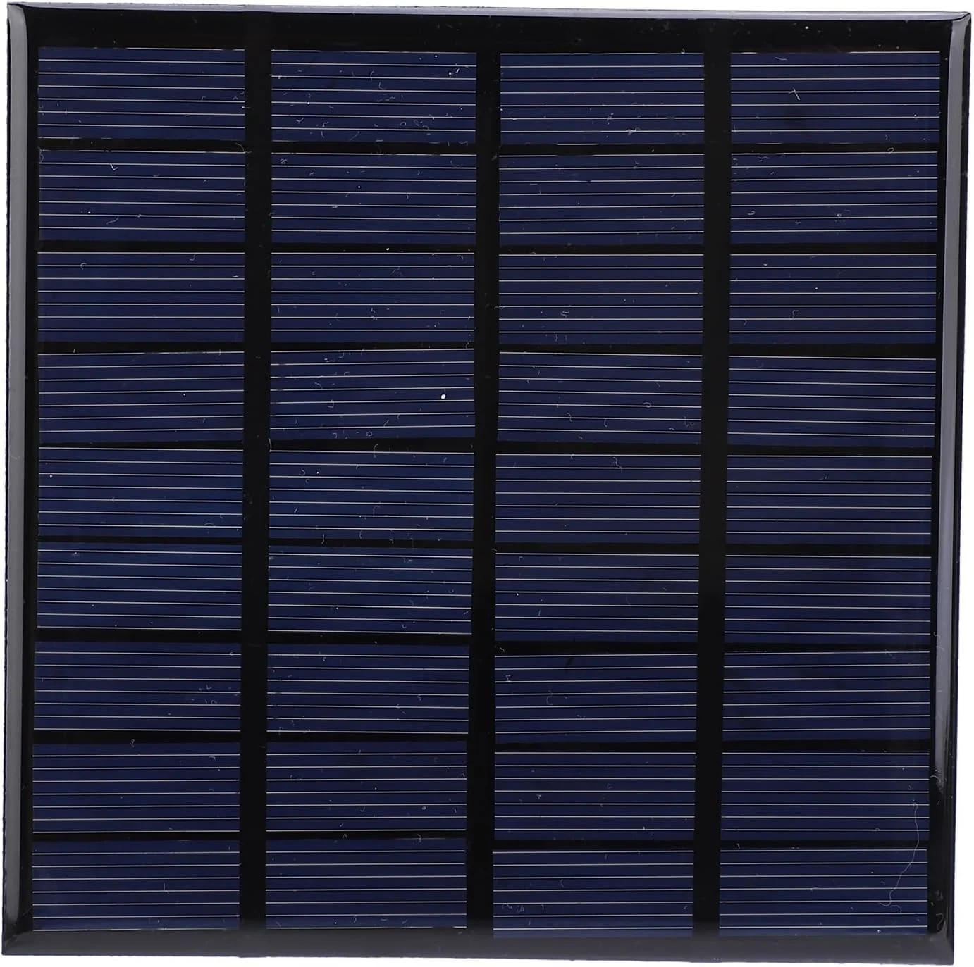 دو عدد پنل خورشیدی DC9V 2W مینی پلی کریستال با کابل 100 سانتی متری برای سیستم خورشیدی DIY