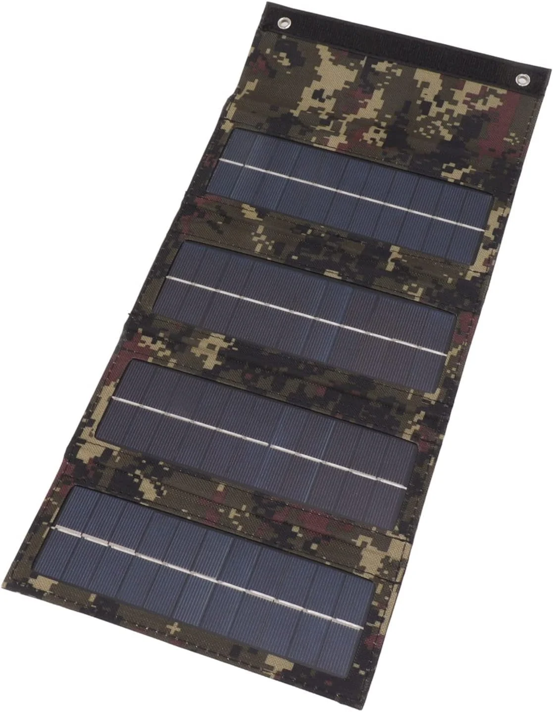 پنل خورشیدی تاشو 40 واتی Sorandy، پنل خورشیدی مونوکریستالی تاشو با راندمان تبدیل بالا با رابط USB برای کمپینگ و پیاده روی در فضای باز (طرح استتار)