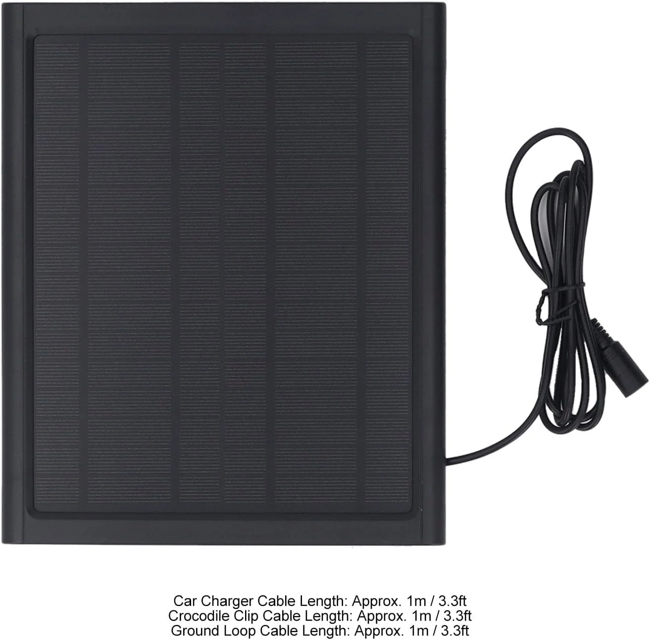 شارژر پنل خورشیدی، 6 وات 16 ولت، نگهدارنده باتری خورشیدی، کیت پنل خورشیدی قابل حمل برای خودرو، RV، قایق دریایی، موتور سیکلت
