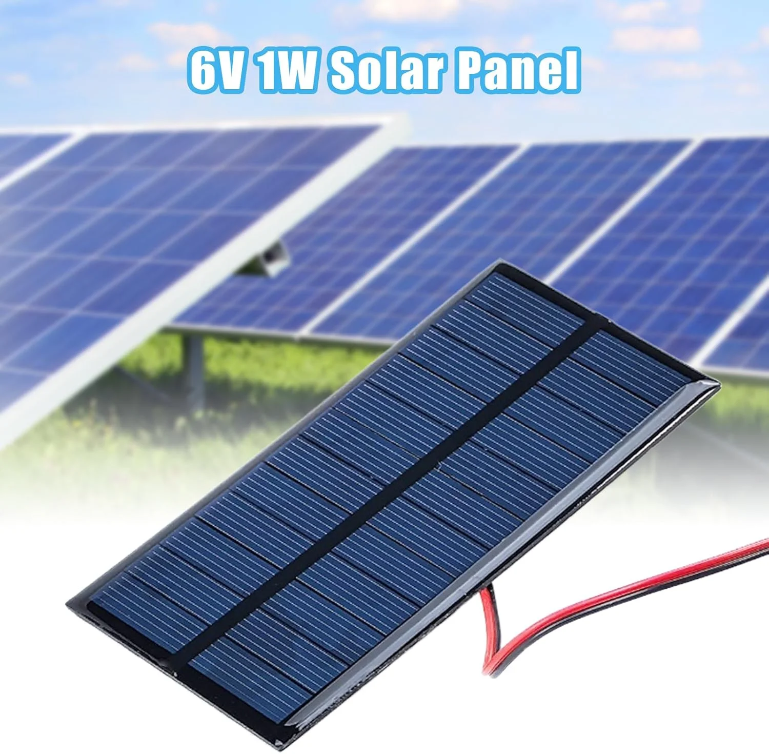 مجموعه 4 عددی پنل خورشیدی کوچک، ماژول برق سلول پنل خورشیدی DC 6V 1W با کابل 30 سانتی متری، کیت سلول های خورشیدی فتوولتائیک برای مواد خورشیدی DIY 11 * 6 مجموعه 4 عددی پنل خورشیدی کوچک، ماژول برق سلول پنل خورشیدی DC 6V 1W با کابل 30 سانتی متری، کیت سلول های خورشیدی فتوولتائیک برای مواد خورشیدی DIY 11 * 6