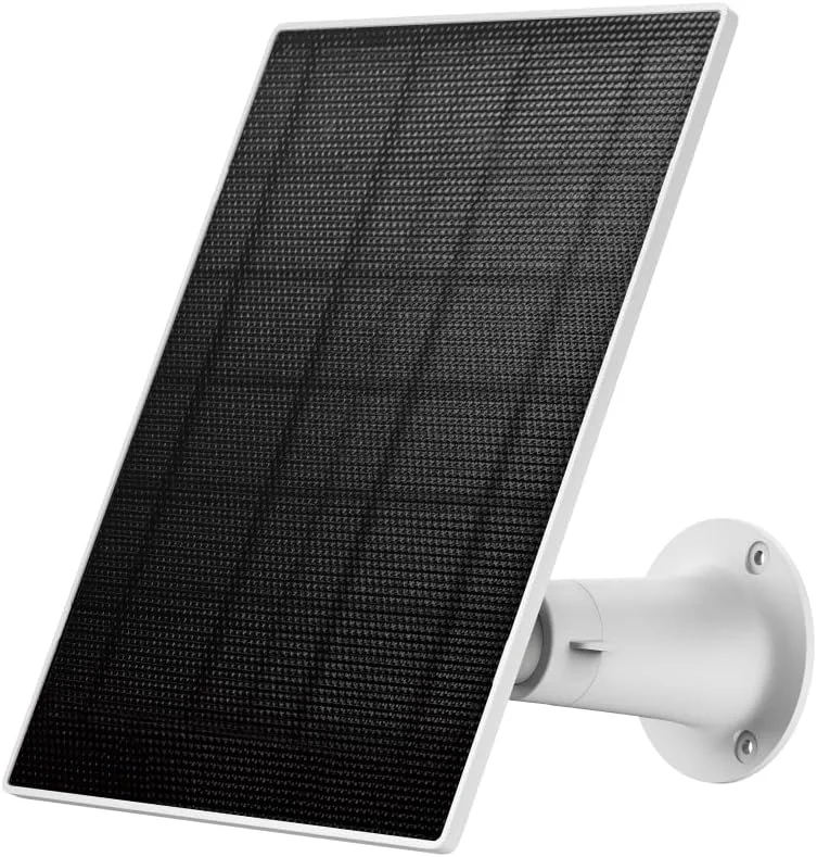 پنل خورشیدی Tapo A202 سازگار با تمام دوربین های باتری دار Tapo، شارژ خورشیدی با راندمان بالا تا 4.5 وات، سلول های سیلیکونی مونوکریستالی، IP65، زاویه قابل تنظیم 360 درجه، نصب انعطاف پذیر با کابل فوق العاده بلند پنل خورشیدی Tapo A202 سازگار با تمام دوربین های باتری دار Tapo، شارژ خورشیدی با راندمان بالا تا 4.5 وات، سلول های سیلیکونی مونوکریستالی، IP65، زاویه قابل تنظیم 360 درجه، نصب انعطاف پذیر با کابل فوق العاده بلند