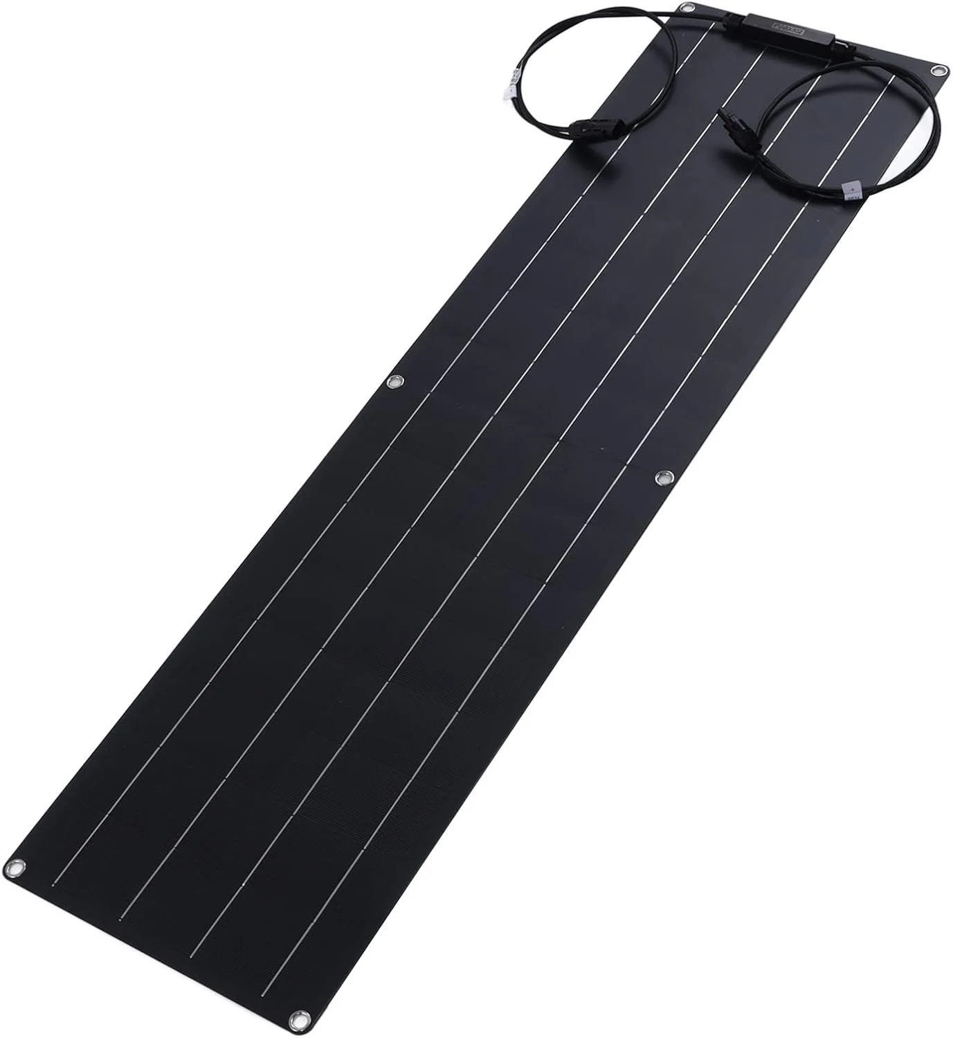 پنل خورشیدی انعطاف پذیر 120 وات Luqeeg - سیلیکون تک کریستالی، تولید برق قابل حمل، ضد آب IP68، گیره، کنترلر 40 آمپر، برای مصارف خانگی، کمپینگ، RV، قایق تفریحی، چراغ خیابانی