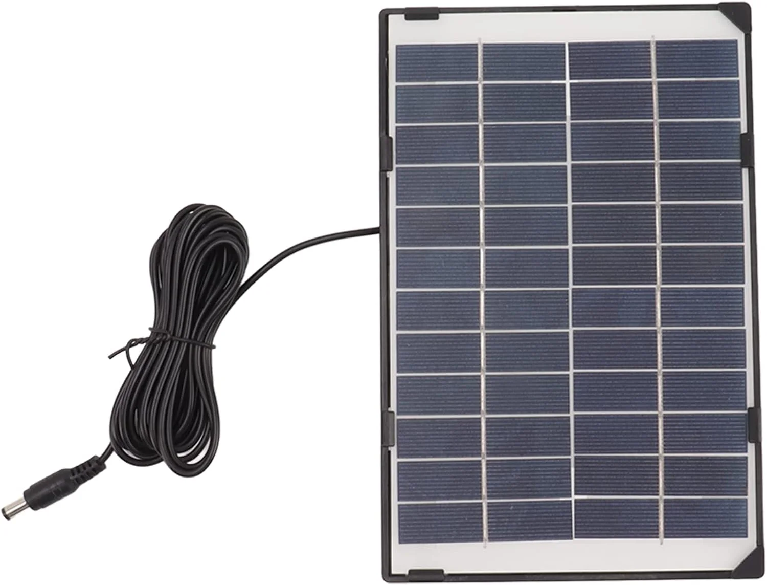 کیت پنل خورشیدی 6 وات 12 ولت Sorandy، پنل خورشیدی پلی کریستالی قابل حمل با خروجی DC، پنل خورشیدی با پشتیبانی قاب برای RV، چراغ خیابان، لامپ باغ، مرغداری، پمپ قایق
