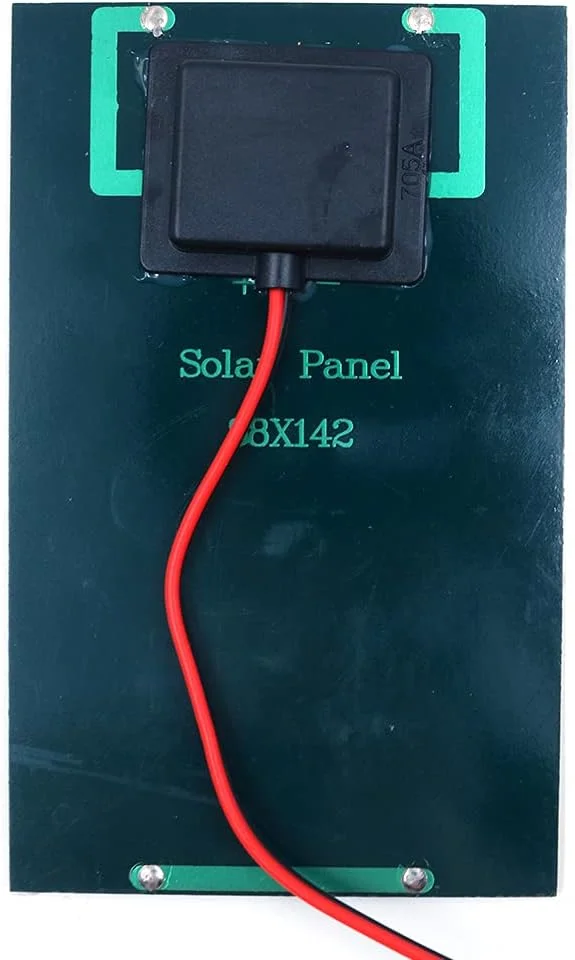 کیت پنل خورشیدی کوچک 2 وات 5 ولت ZONADAH، کابل 35 سانتی متری با گیره سوسماری، شارژر باتری، مناسب برای پروژه های DIY خانگی، علمی مدارس، کمپینگ، ماهیگیری، پیاده روی، نور باغ در فضای باز و ابزارهای شارژ کیت پنل خورشیدی کوچک 2 وات 5 ولت ZONADAH، کابل 35 سانتی متری با گیره سوسماری، شارژر باتری، مناسب برای پروژه های DIY خانگی، علمی مدارس، کمپینگ، ماهیگیری، پیاده روی، نور باغ در فضای باز و ابزارهای شارژ