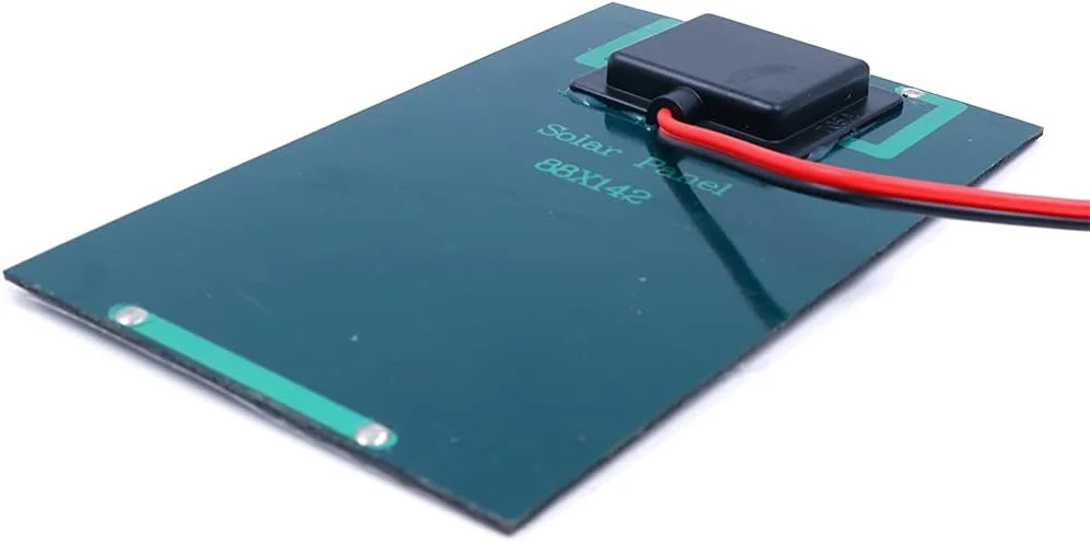 کیت پنل خورشیدی کوچک 2 وات 5 ولت ZONADAH، کابل 35 سانتی متری با گیره سوسماری، شارژر باتری، مناسب برای پروژه های DIY خانگی، علمی مدارس، کمپینگ، ماهیگیری، پیاده روی، نور باغ در فضای باز و ابزارهای شارژ کیت پنل خورشیدی کوچک 2 وات 5 ولت ZONADAH، کابل 35 سانتی متری با گیره سوسماری، شارژر باتری، مناسب برای پروژه های DIY خانگی، علمی مدارس، کمپینگ، ماهیگیری، پیاده روی، نور باغ در فضای باز و ابزارهای شارژ