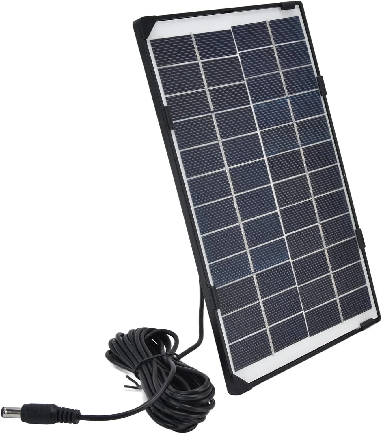 پنل خورشیدی 6 وات 12 ولت، شارژر خورشیدی پلی سیلیکونی برای چراغ و فعالیت های فضای باز