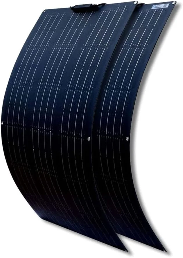 ماژول خورشیدی انعطاف پذیر WABHDN با کانکتور، پنل خورشیدی 2X 300w 18V، کیت پنل خورشیدی 600W برای قایق، RV، کلبه، ون، ماشین و سطوح ناهموار ماژول خورشیدی انعطاف پذیر WABHDN با کانکتور، پنل خورشیدی 2X 300w 18V، کیت پنل خورشیدی 600W برای قایق، RV، کلبه، ون، ماشین و سطوح ناهموار